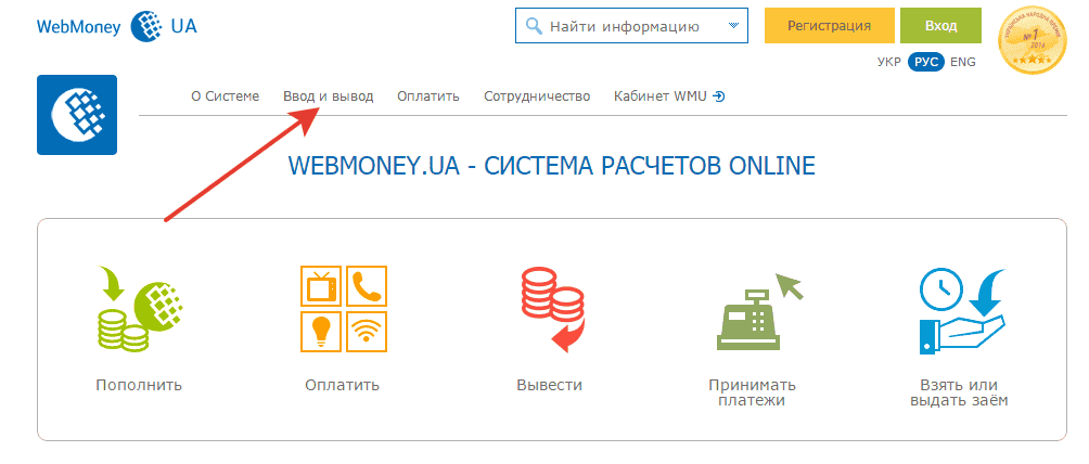Як поповнити Вебмані через Приват 24, інструкція з фотографіями
