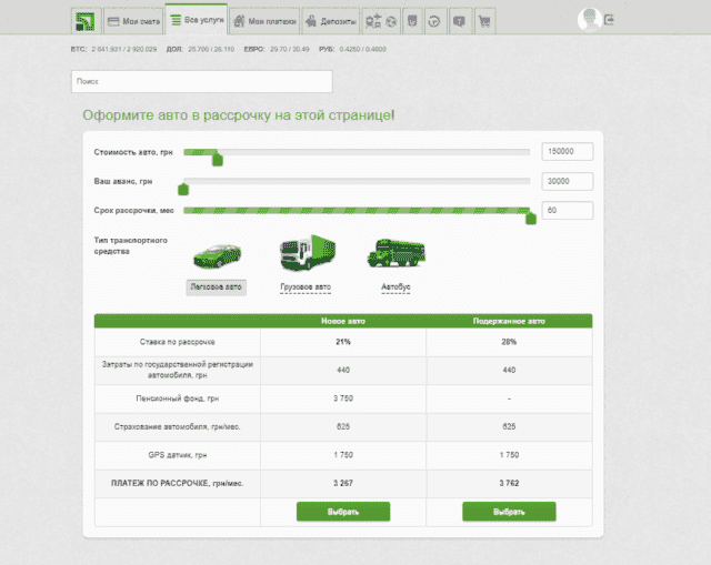Приват 24: як взяти кредит, як збільшити ліміт на карті
